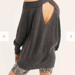 NWT‼️Free People Half Moon Bay Pullover Sweater size M